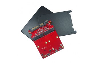 Интерфейсные платы 2.5" SSD SATA to dual mSATA RAID Card (E2SS-32R1-C1)