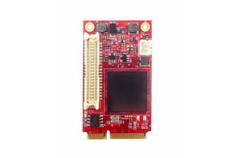 Интерфейсные платы mPCIe/mSATA mPCIe to VGA & 18/24 LVDS (EMPV-1202-C1)