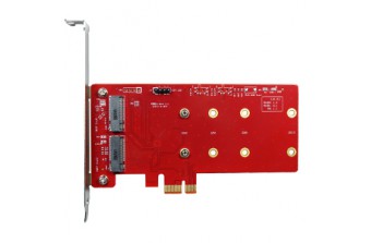 Интерфейсные платы Standard PCIe PCIe to dual M.2 module WT (ESPS-3201-W1)